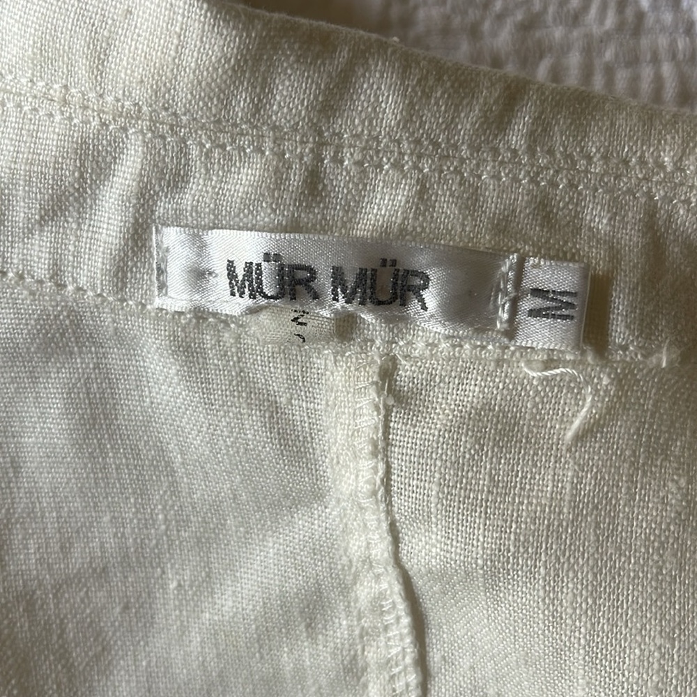 MUR MUR linen jacket size medium - Picture 5 of 7